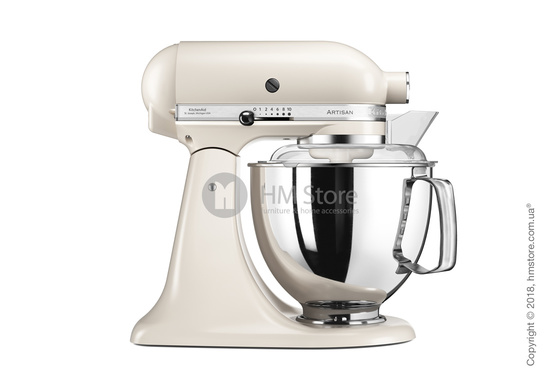 Планетарный миксер KitchenAid Artisan Series 5-Quart Tilt-Head Stand Mixer Plus Bowl 4.8 л, Caffe Latte