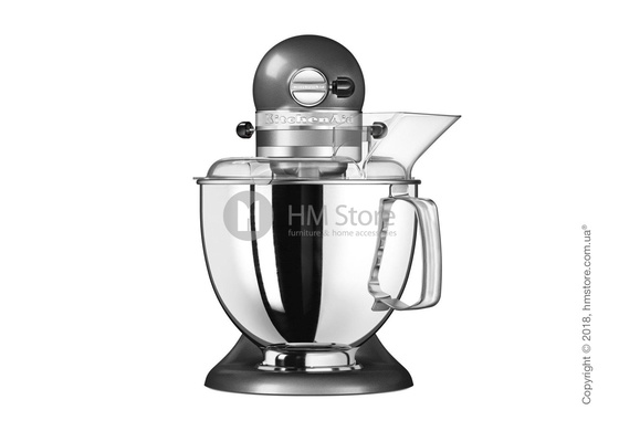 Планетарный миксер KitchenAid Artisan Series 5-Quart Tilt-Head Stand Mixer Plus Bowl 4.8 л, Medallion Silver