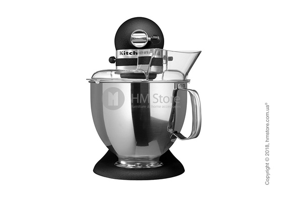 Планетарный миксер KitchenAid Artisan Series 5-Quart Tilt-Head Stand Mixer Plus Bowl 4.8 л, Cast Iron Black