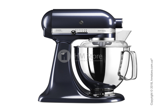 Планетарный миксер KitchenAid Artisan Series 5-Quart Tilt-Head Stand Mixer Plus Bowl 4.8 л, Blueberry