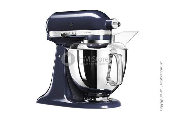 Планетарный миксер KitchenAid Artisan Series 5-Quart Tilt-Head Stand Mixer Plus Bowl 4.8 л, Blueberry