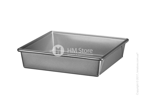 Форма для торта квадратная KitchenAid Cake 20x20 см, Steel