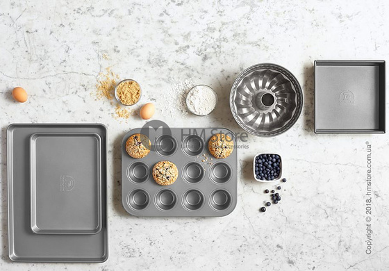 Форма для торта квадратная KitchenAid Cake 20x20 см, Steel