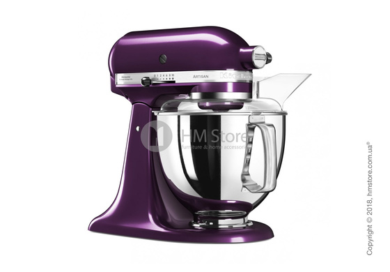 Планетарный миксер KitchenAid Artisan Series 5-Quart Tilt-Head Stand Mixer Plus Bowl 4.8 л, Plum