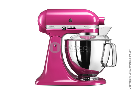 Планетарный миксер KitchenAid Artisan Series 5-Quart Tilt-Head Stand Mixer Plus Bowl 4.8 л, Fuchsia