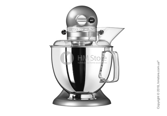 Планетарный миксер KitchenAid Artisan Series 5-Quart Tilt-Head Stand Mixer Plus Bowl 4.8 л, Brushed Nickel