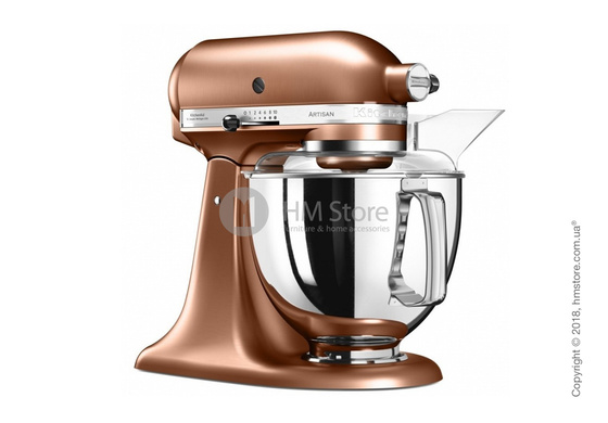 Планетарный миксер KitchenAid Artisan Series 5-Quart Tilt-Head Stand Mixer Plus Bowl 4.8 л, Copper