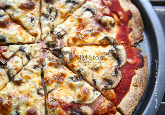  Форма для пиццы круглая KitchenAid Thin Crust Pizza Plate 30 см, Steel