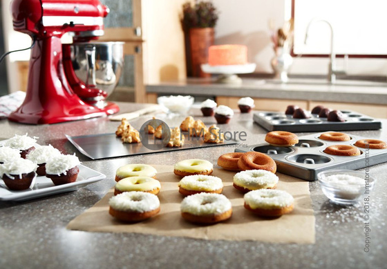 Набор форм для пончиков KitchenAid Mini Doughnuts Pan 2 предмета, Steel
