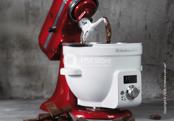 Чаша с подогревом KitchenAid 4.8 л, White