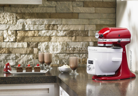 Чаша с подогревом KitchenAid 4.8 л, White