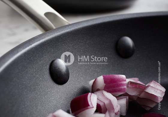 Сковорода KitchenAid Skillet серия Hard Anodized 24 см, Black