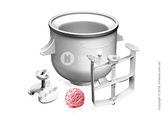 Чаша для приготовления мороженого KitchenAid 1.9 л, White
