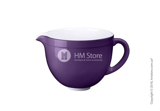 Чаша керамическая для миксера KitchenAid 4.8 л, Regal Purple