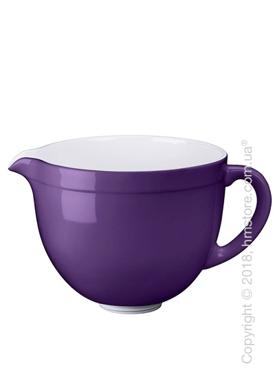 Чаша керамическая для миксера KitchenAid 4.8 л, Regal Purple
