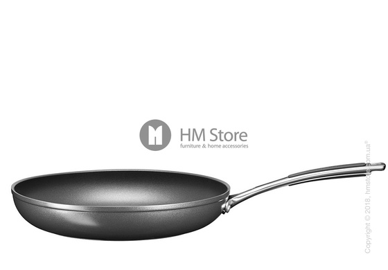 Сковорода KitchenAid Skillet серия Hard Anodized 30 см, Black
