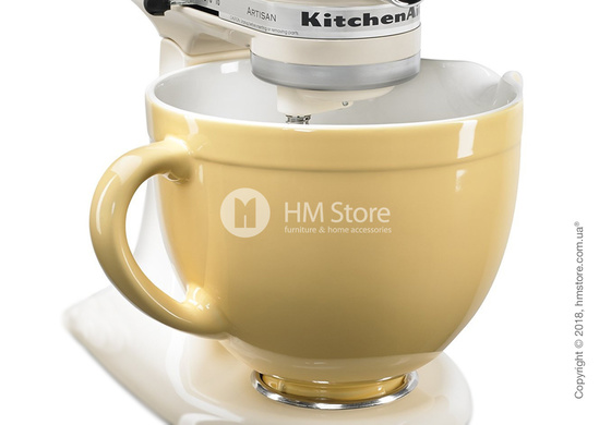 Чаша керамическая для миксера KitchenAid 4.8 л, Majestic Yellow Чаша керамическая для миксера KitchenAid 4.8 л, Majestic Yellow