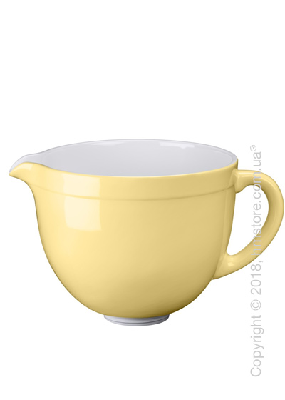 Чаша керамическая для миксера KitchenAid 4.8 л, Majestic Yellow