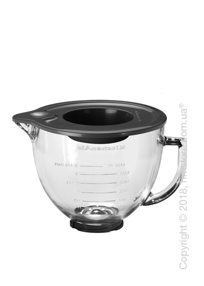Чаша стеклянная для миксера KitchenAid 4.8 л, Transparent