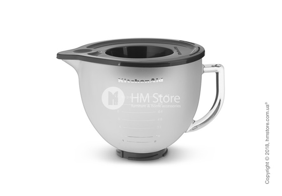 Чаша стеклянная для миксера KitchenAid 4.8 л, Matte