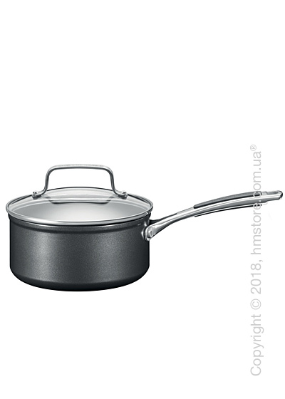 Сотейник с крышкой KitchenAid Saucepan серия Hard Anodized 16 см, Black
