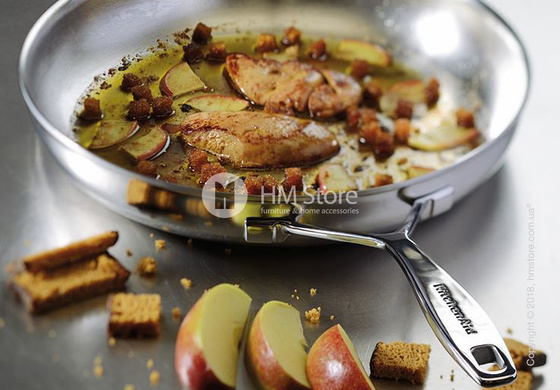 Сковорода KitchenAid Skillet серия 3-Ply Stainless Steel 30 см Сковорода KitchenAid Skillet серия 3-Ply Stainless Steel 30 см