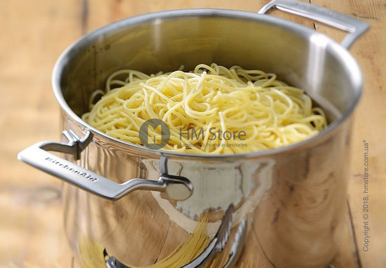 Кастрюля с крышкой KitchenAid Casserole серия 3-Ply Stainless Steel  7.57 л