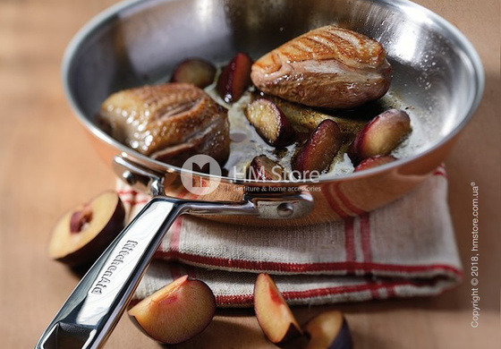 Сковорода KitchenAid Skillet серия 3-Ply Copper 25.4 см