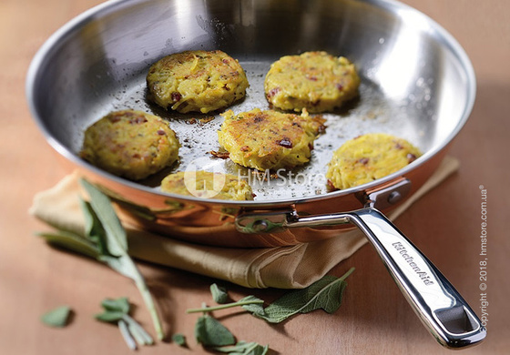 Сковорода KitchenAid Skillet серия 3-Ply Copper 25.4 см