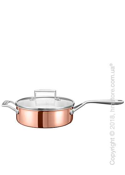 Сотейник с крышкой KitchenAid Saupe серия 3-Ply Copper 3.31 л