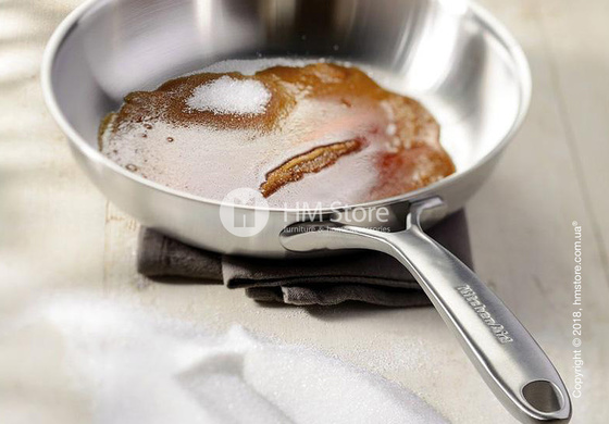 Сковорода KitchenAid Skillet серия 5-Ply Copper Core 25.4 см, Stainless Steel 