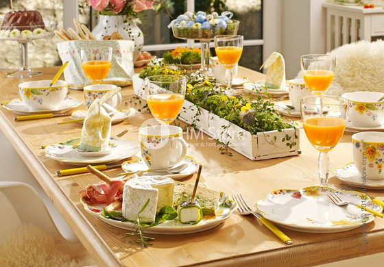 Тарелка десертная мелкая Villeroy & Boch коллекция Spring Awakening, 22 см