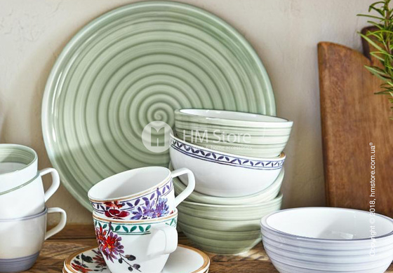 Тарелка для пиццы Villeroy & Boch коллекция Artesano Nature, Green