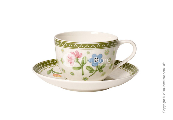 Чашка с блюдцем Villeroy & Boch коллекция Farmers Spring, 230 мл
