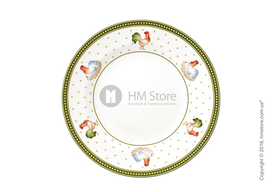 Тарелка десертная мелкая Villeroy & Boch коллекция Farmers Spring Hen, 21,5 см