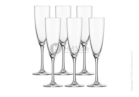 Набор бокалов для шампанского Schott Zwiesel Classico 210 мл на 6 персон