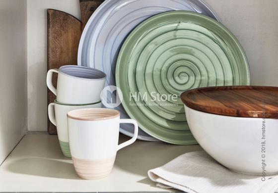 Тарелка десертная мелкая Villeroy & Boch коллекция Artesano Nature, Green Тарелка десертная мелкая Villeroy & Boch коллекция Artesano Nature, Green