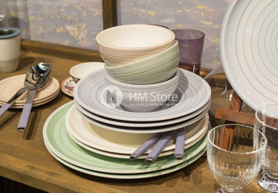 Тарелка столовая мелкая Villeroy & Boch коллекция Artesano Nature, Green