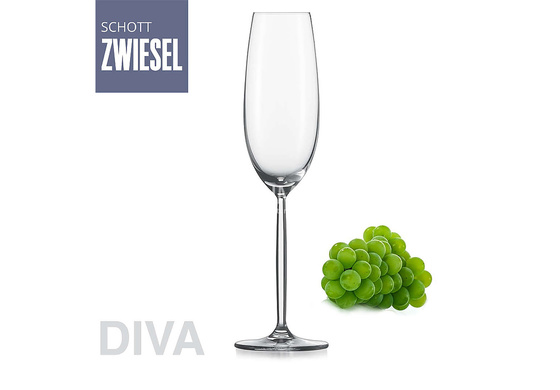 Набор бокалов для шампанского Schott Zwiesel Diva 219 мл на 6 персон