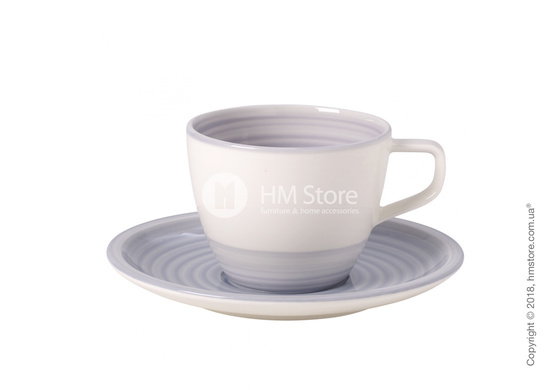 Чашка с блюдцем Villeroy & Boch коллекция Artesano Nature 250 мл, Blue Чашка с блюдцем Villeroy & Boch коллекция Artesano Nature 250 мл, Blue