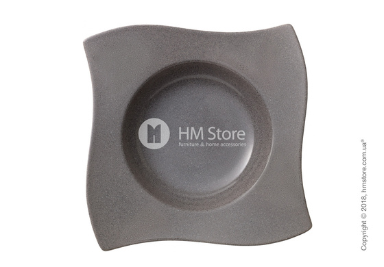 Тарелка для пасты Villeroy & Boch коллекция New Wave Stone, 28 см
