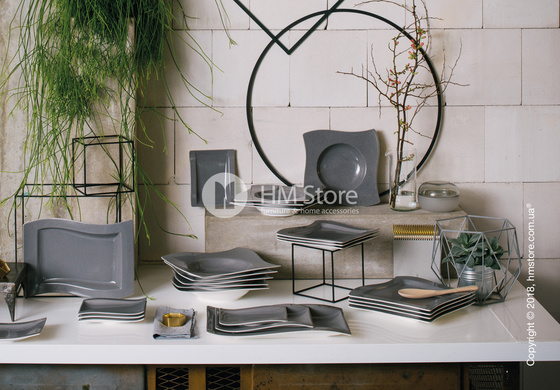 Тарелка для пасты Villeroy & Boch коллекция New Wave Stone, 28 см