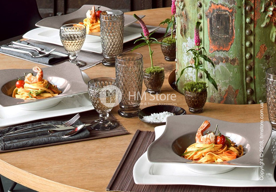 Тарелка для пасты Villeroy & Boch коллекция New Wave Stone, 28 см