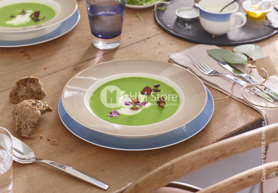 Тарелка столовая мелкая Villeroy & Boch коллекция Colourful Life, 27 см, Winter Sky