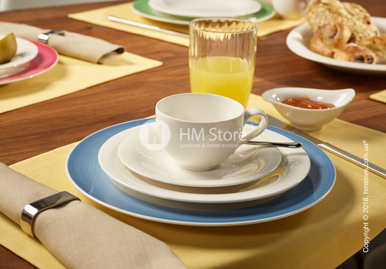 Тарелка столовая мелкая Villeroy & Boch коллекция Colourful Life, 27 см, Winter Sky