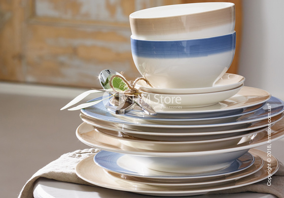 Тарелка столовая мелкая Villeroy & Boch коллекция Colourful Life, 27 см, Winter Sky