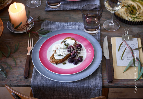 Тарелка десертная мелкая Villeroy & Boch коллекция Colourful Life, 21,5 см, Berry Fantasy