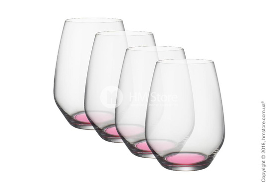 Набор стаканов Villeroy & Boch коллекция Colourful Life 420 мл на 4 персоны, Berry Fantasy