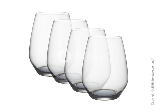 Набор стаканов Villeroy & Boch коллекция Colourful Life 420 мл на 4 персоны, Cosy Grey