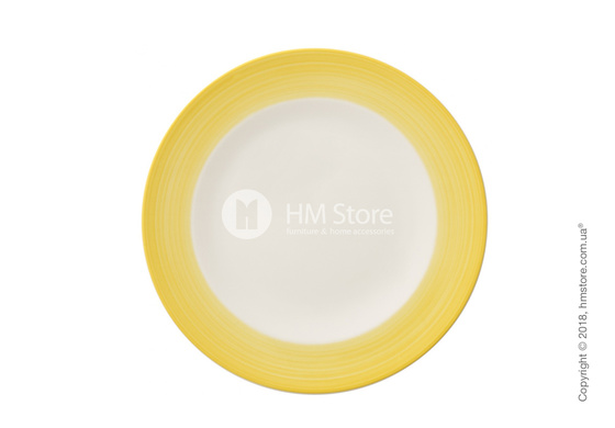 Тарелка десертная мелкая Villeroy & Boch коллекция Colourful Life, 21,5 см, Lemon Pie